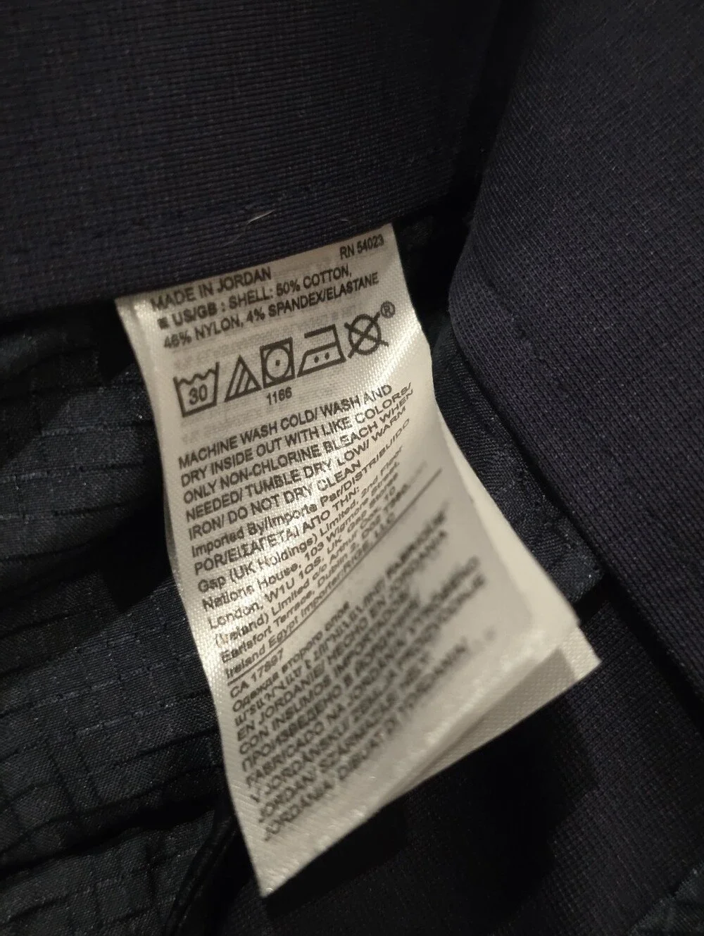 Mens Banana Republic Luxe Pant, Navy, 35x30
